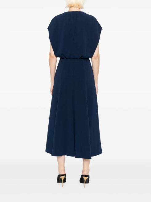 ROLAND MOURET CREPE DRESS
